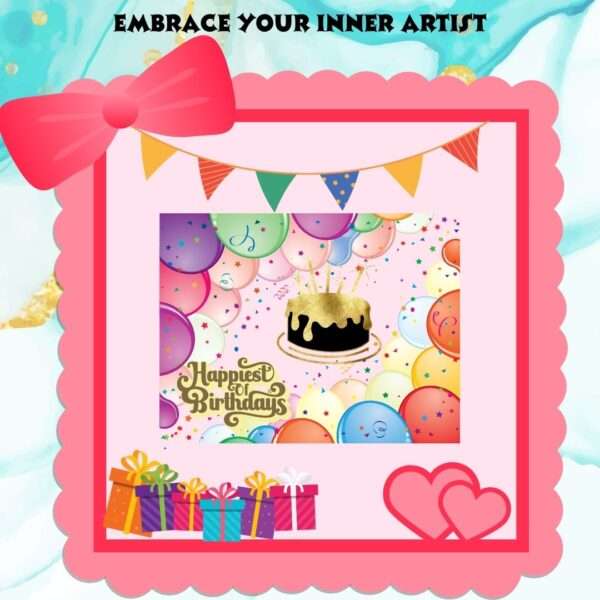 Birthday Stickers - 70 Magical Designs for Joyous Celebrations! - Image 5