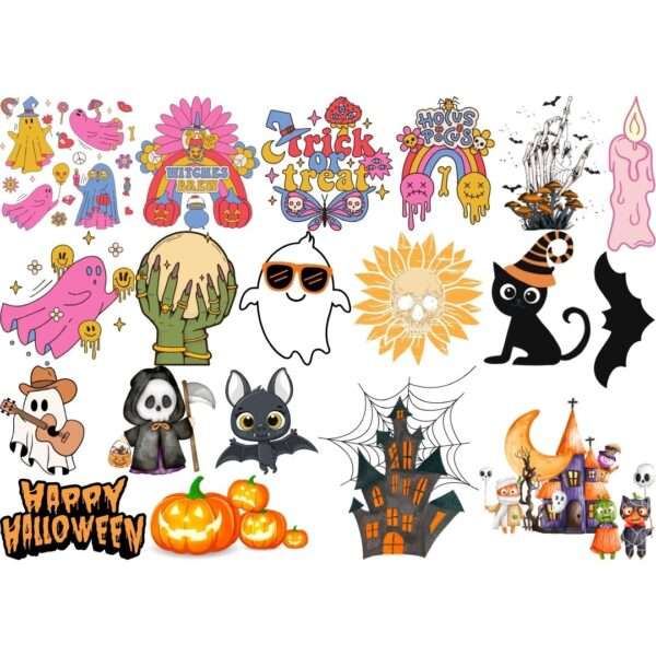 Halloween Stickers - 55 Spooktacular Designs for Kids! - Image 3