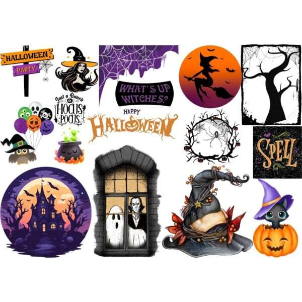 Halloween Stickers - 55 Spooktacular Designs for Kids! - Image 2