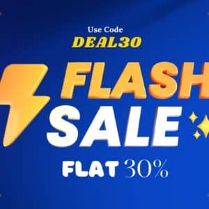 FLAT 30% off