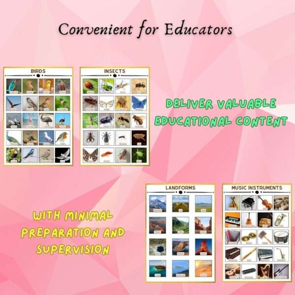 Educational Sticker Charts For Kids - Set of 20 - Image 2