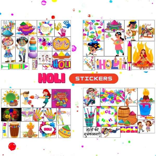 Holi Stickers