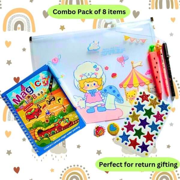 Return Gift for Kids Birthday | Magic Splash Art Kit | Set of 2 - Image 4