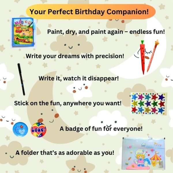 Return Gift for Kids Birthday | Magic Splash Art Kit | Set of 2 - Image 3