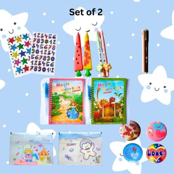 Return Gift for Kids Birthday | Magic Splash Art Kit | Set of 2