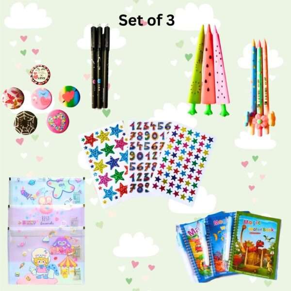 Return Gift for Kids Birthday | Magic Splash Art Kit | Set of 3