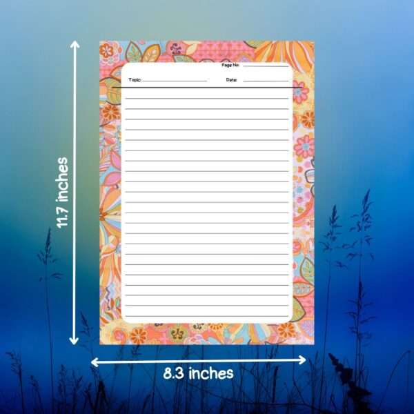 A4 Spring Themed Designer Sheets - 80 sheets/ 4 Designs - Image 3