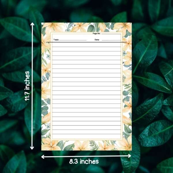 A4 Spring Themed Designer Sheets - 80 sheets/ 4 Designs - Image 2